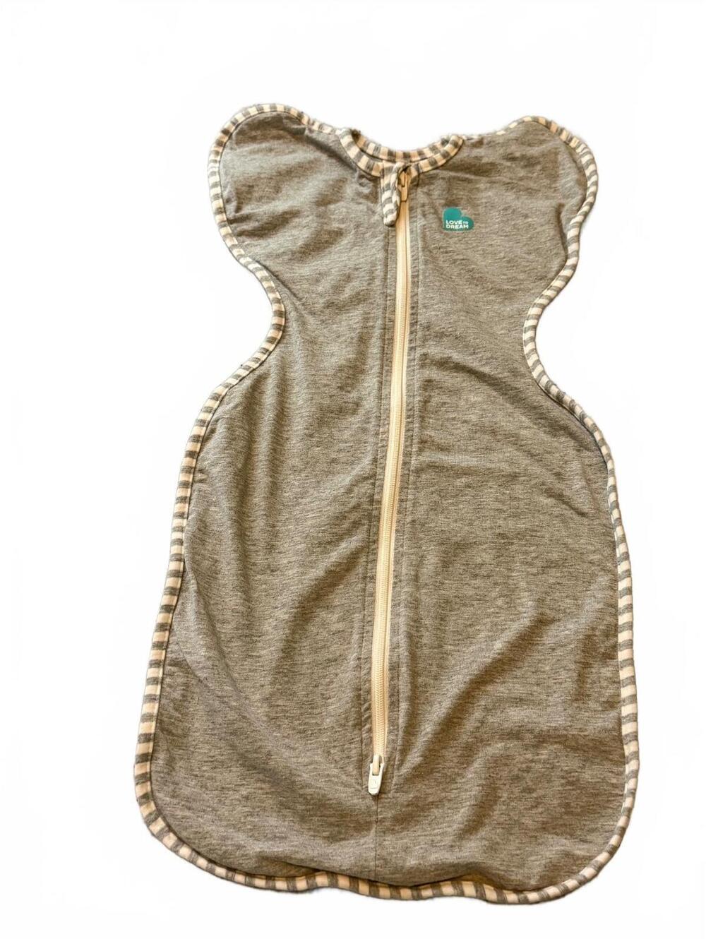 Love To Dream Swaddle UP Original - Newborn (NB) Grey 1.0 TOG